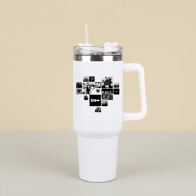 Stainless Steel Tumbler Kpop Print Cup