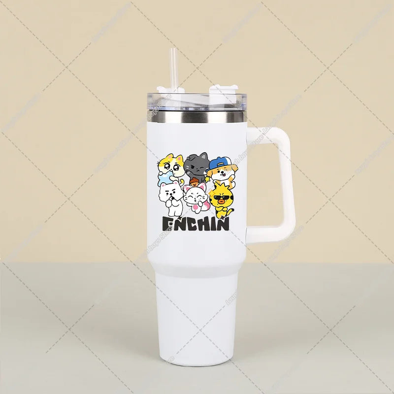 Stainless Steel Tumbler Kpop Print Cup