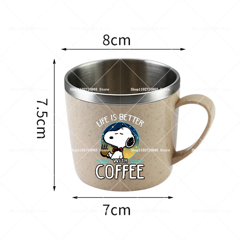 Snoopy Stainless Steel Cup