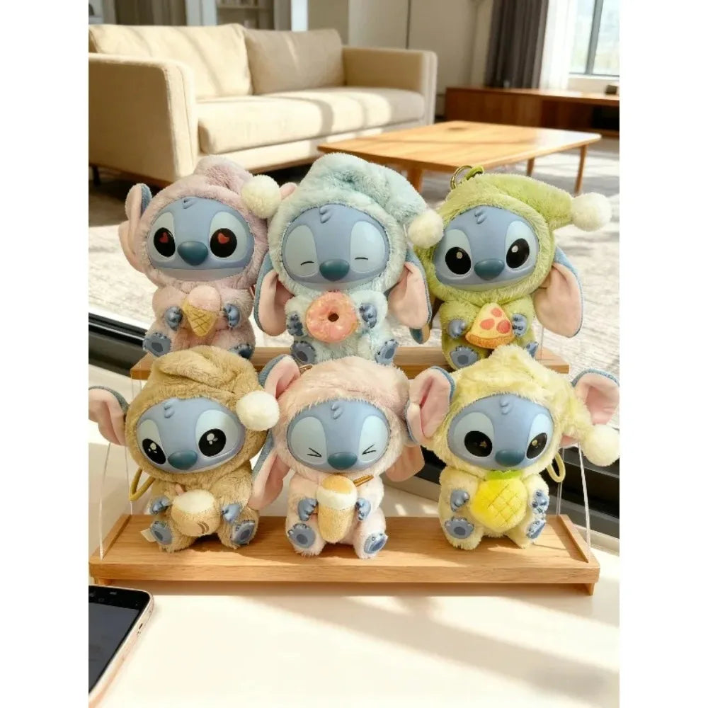 Stitch Plush Blind Box Keychain Kawaii Sleepy Lilo & Stitch