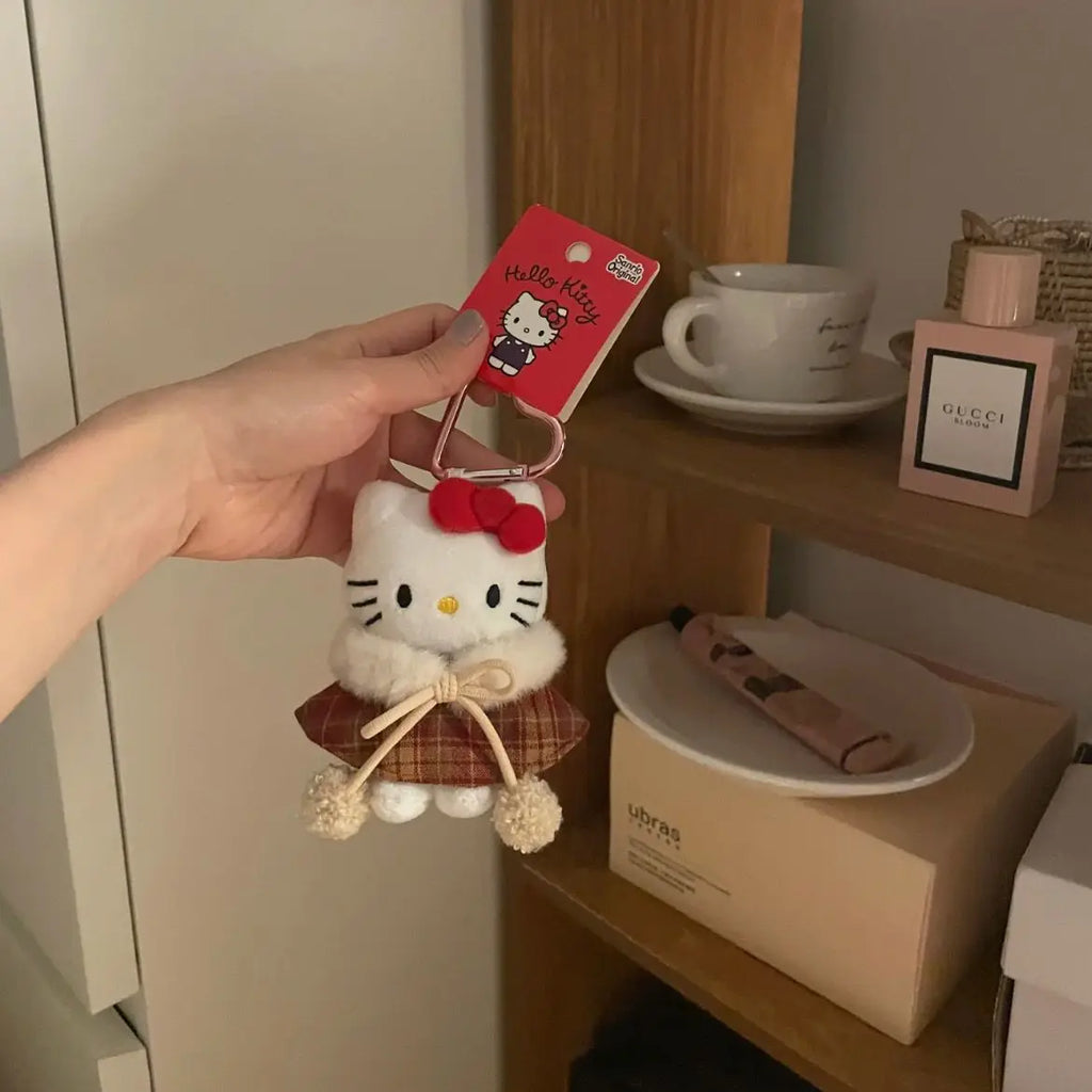 Hello Kitty Plush Keychain