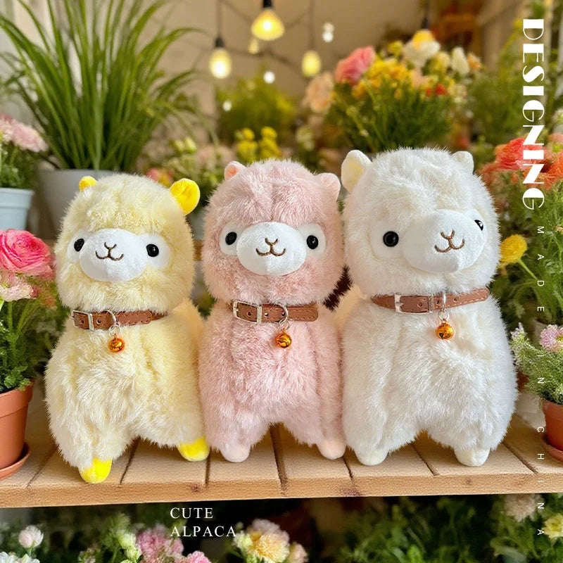 Fluffy Alpaca Plush Toy 26cm
