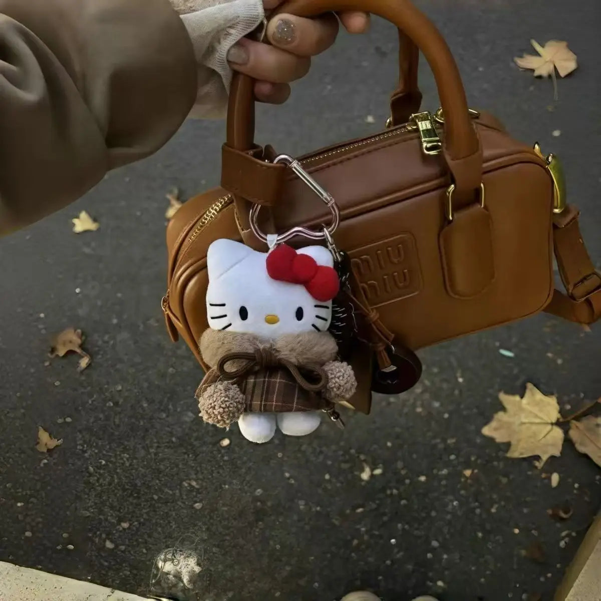 Hello Kitty Plush Keychain
