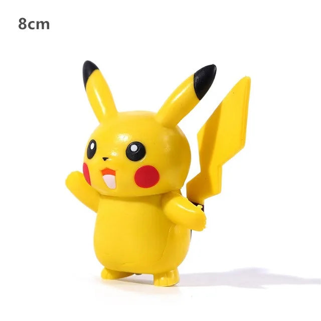 5-10cm Pokemon Figures Model Charmander Popplio Litten Pikachu Arceus Action Figure Collectible Toys