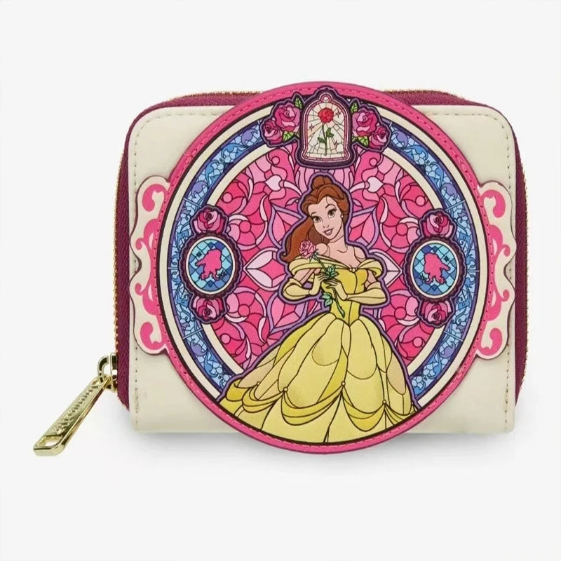 New Loungefly Princess Stained Glass Collection: Schneewittchen Backpack Wallet