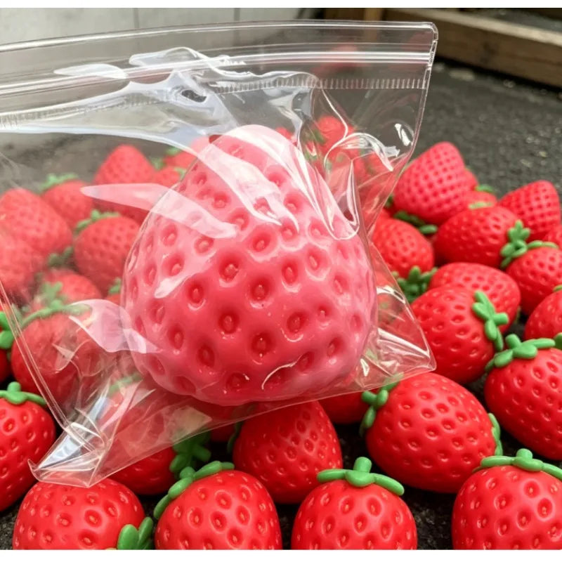 Soft Fruit Pop Fidget Toys