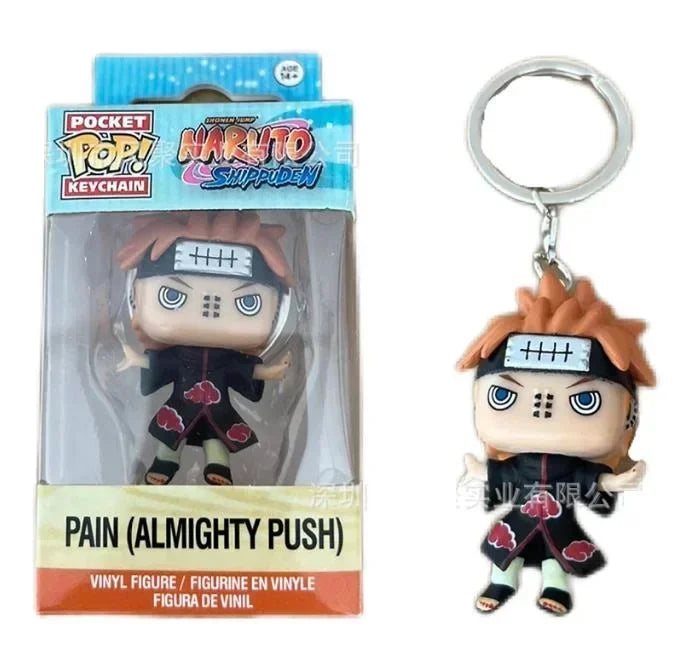 Funko POP NARUTOs  Pocket Keychain Model Toys Gifts