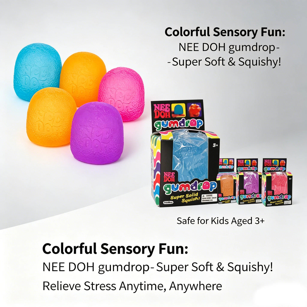 NeeDoh Gumdrop Soft Sensory Fidget Toy Blind Box