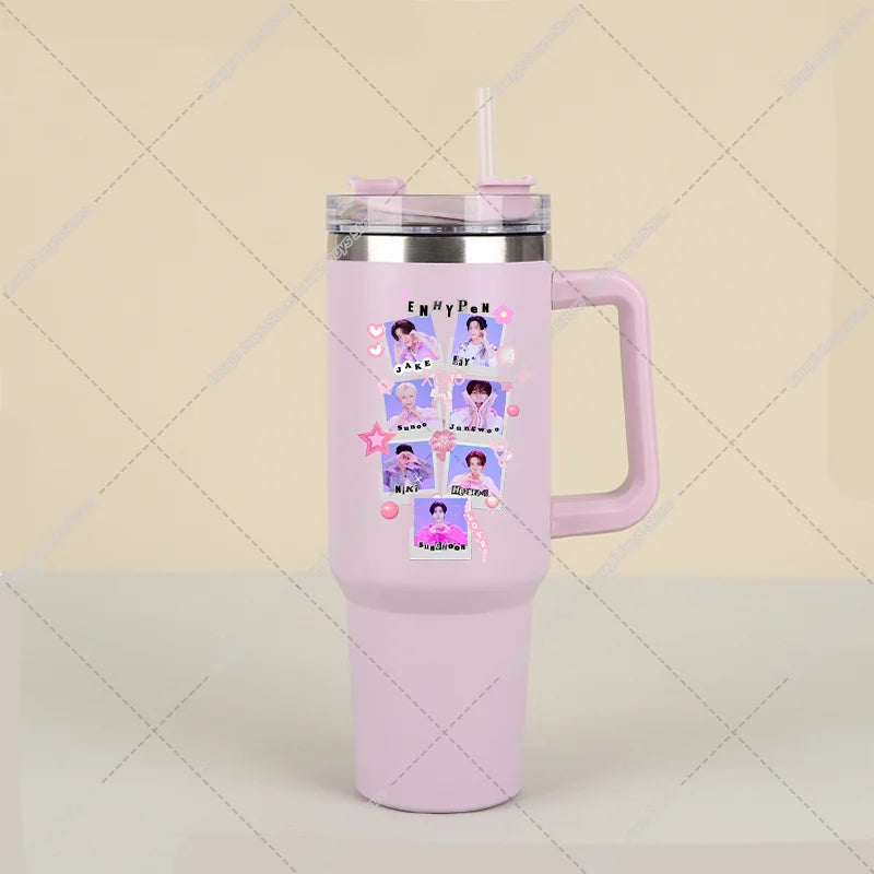 Stainless Steel Tumbler Kpop Print Cup