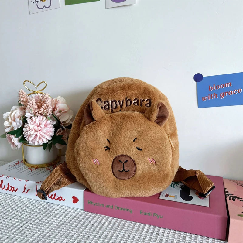 Kapibara Plush Backpack