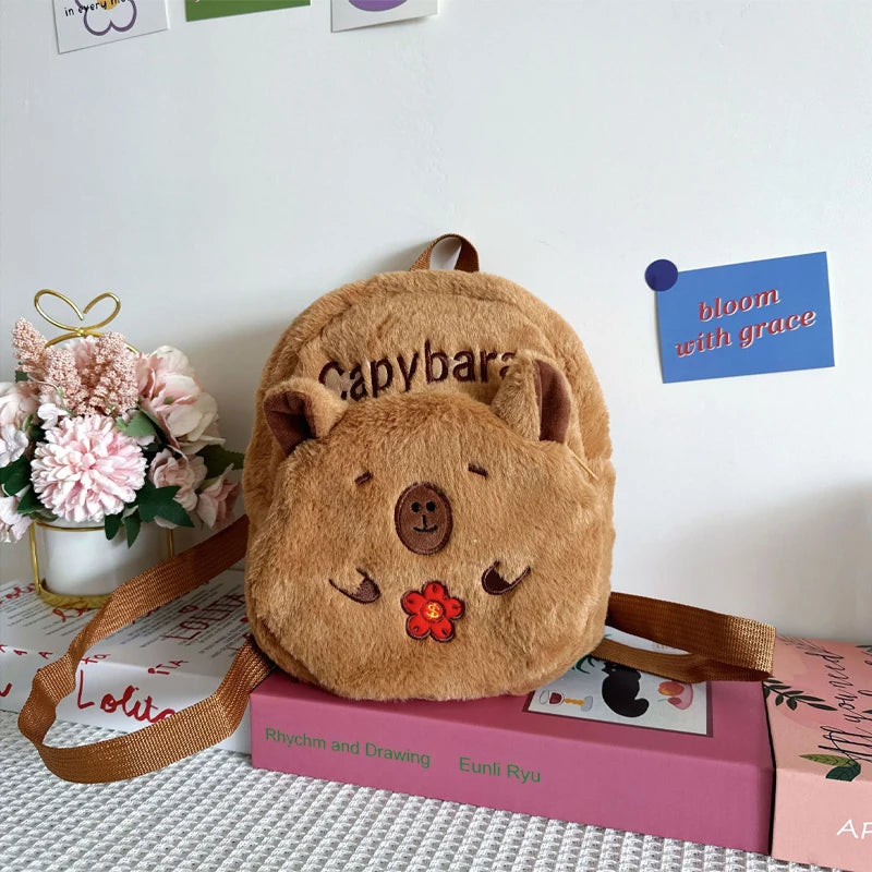 Kapibara Plush Backpack