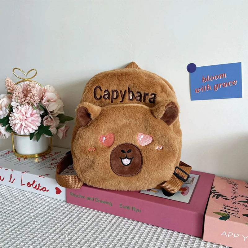 Kapibara Plush Backpack
