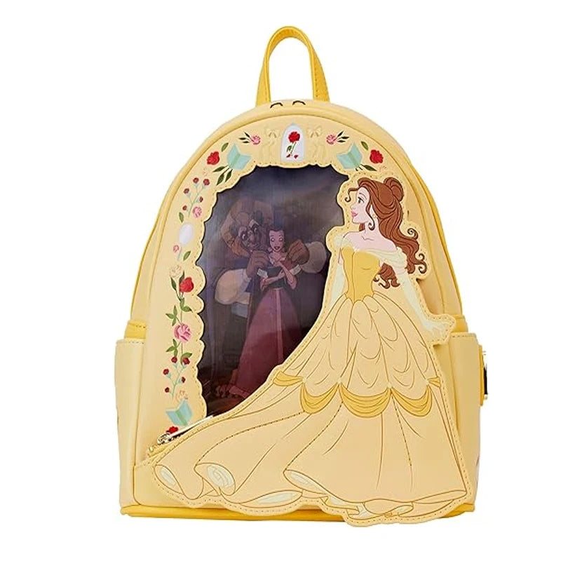 New Loungefly Princess Stained Glass Collection: Schneewittchen Backpack Wallet