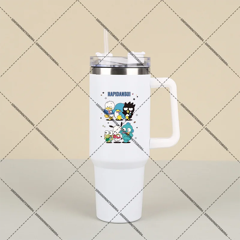 Hello Kitty 1000ml Tumbler with Straw