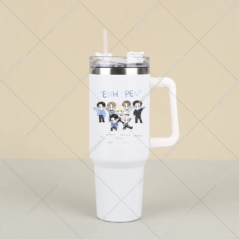 Stainless Steel Tumbler Kpop Print Cup