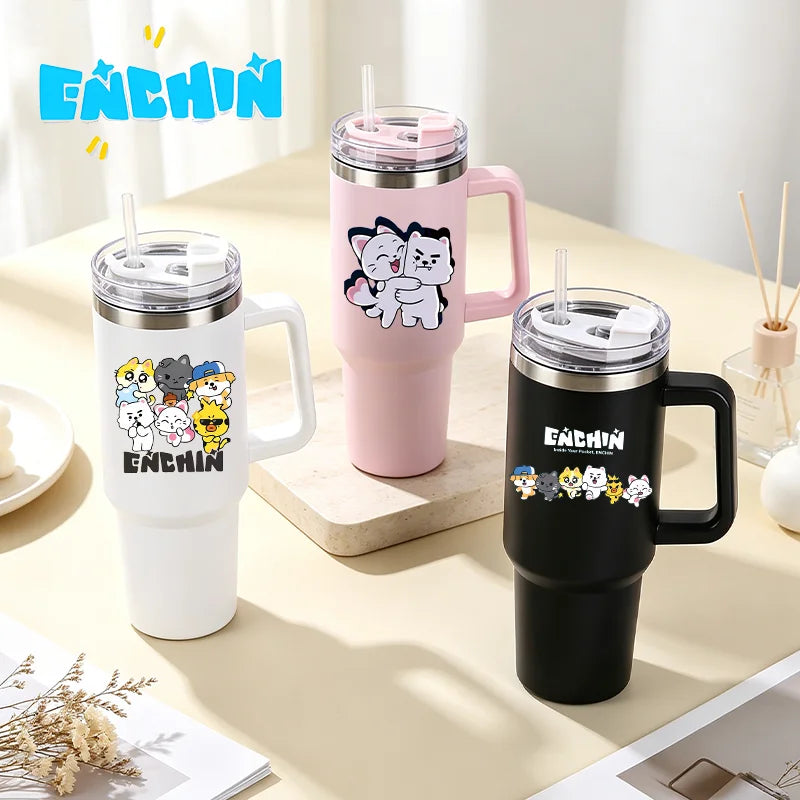 Stainless Steel Tumbler Kpop Print Cup