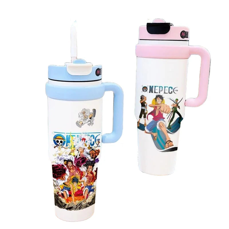 BANDAI One Piece Monkey D. Luffy Insulated Tumbler Stainless Steel