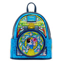 New Loungefly Princess Stained Glass Collection: Schneewittchen Backpack Wallet