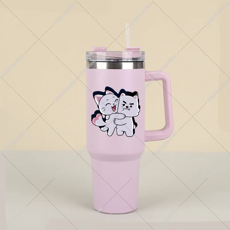Stainless Steel Tumbler Kpop Print Cup