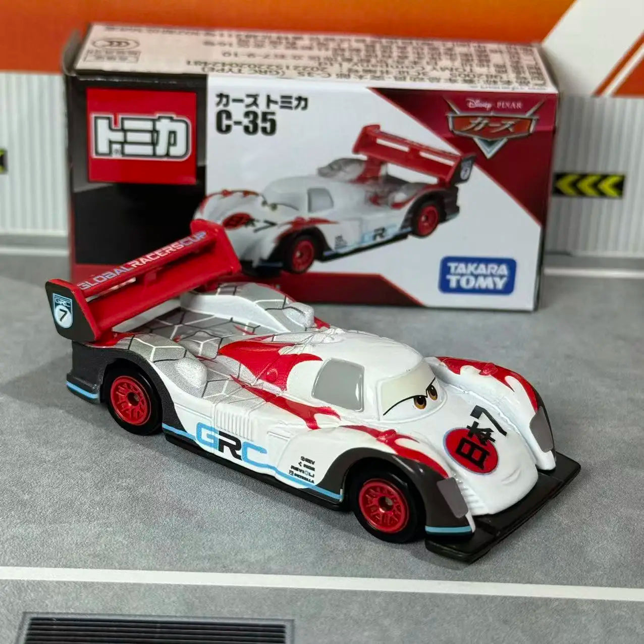 Disney Cars Tomica C-38 Meter (Fire Truck Type)