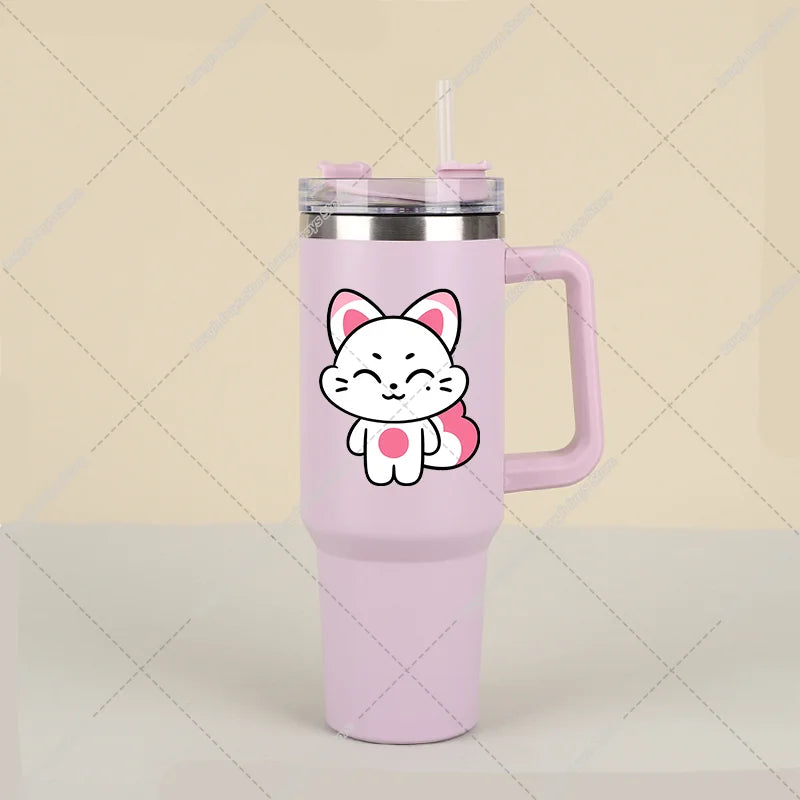 Stainless Steel Tumbler Kpop Print Cup