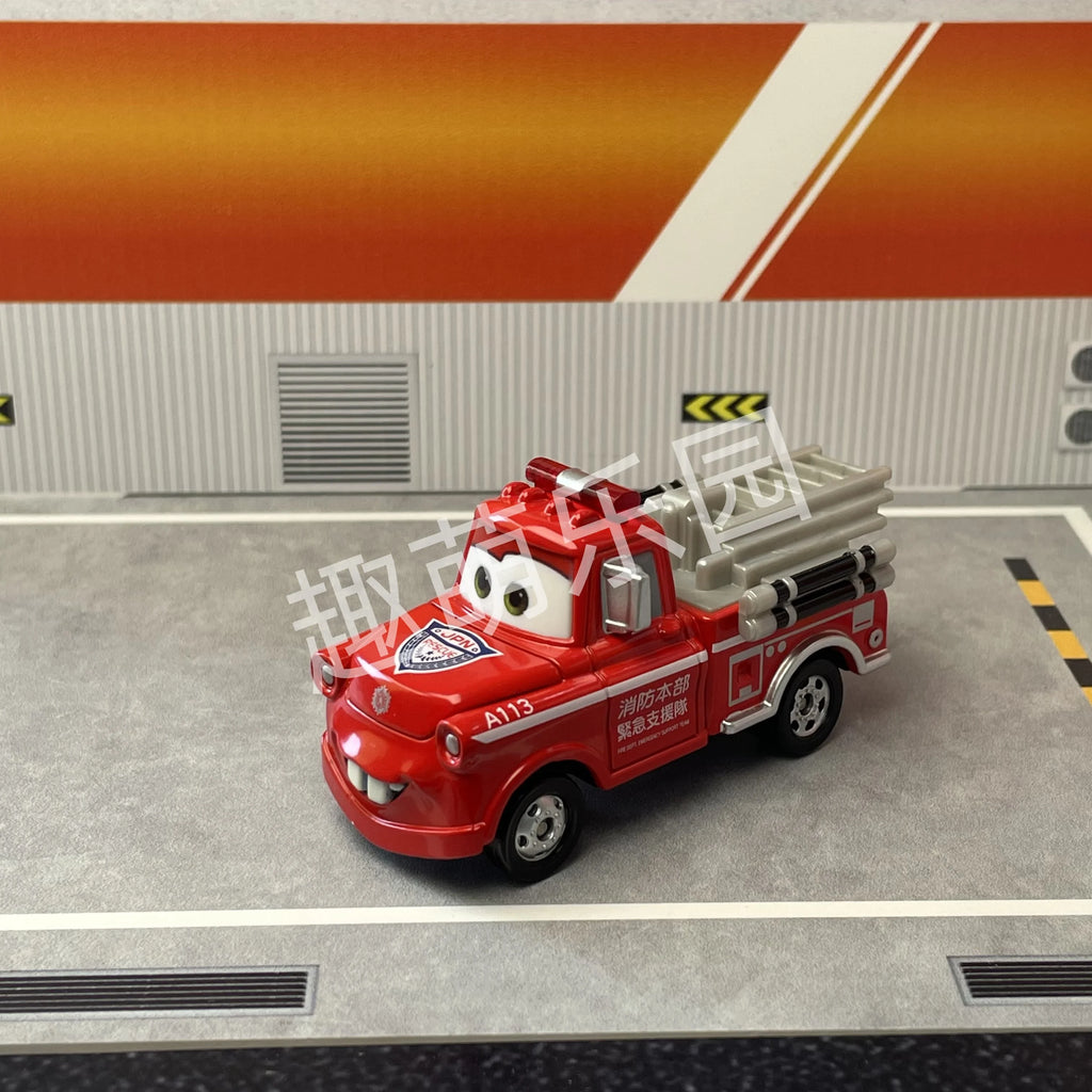Disney Cars Tomica C-38 Meter (Fire Truck Type)