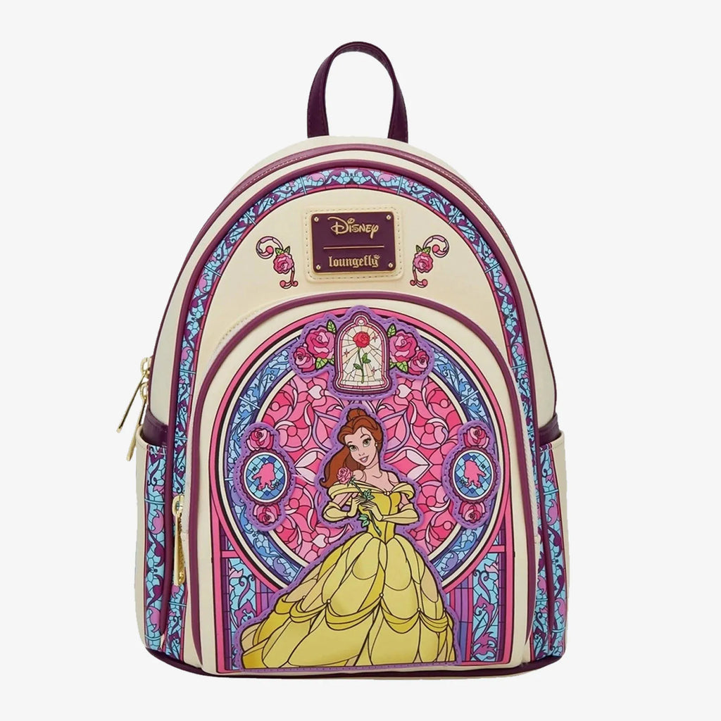 New Loungefly Princess Stained Glass Collection: Schneewittchen Backpack Wallet