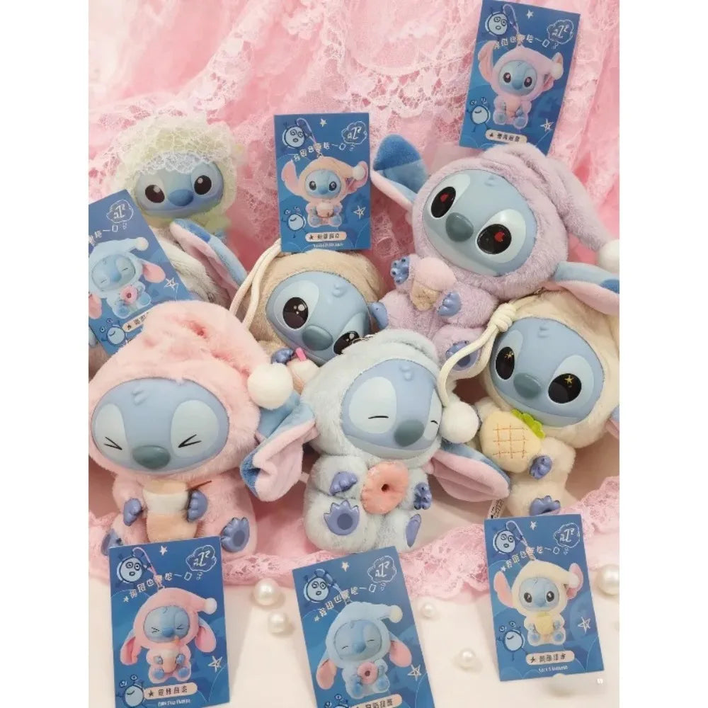 Stitch Plush Blind Box Keychain Kawaii Sleepy Lilo & Stitch