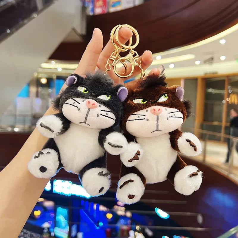 Cute Lucifer Cat Keychain