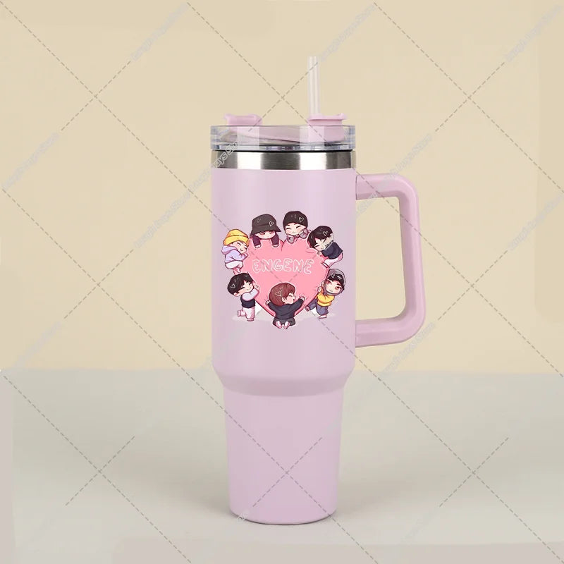 Stainless Steel Tumbler Kpop Print Cup