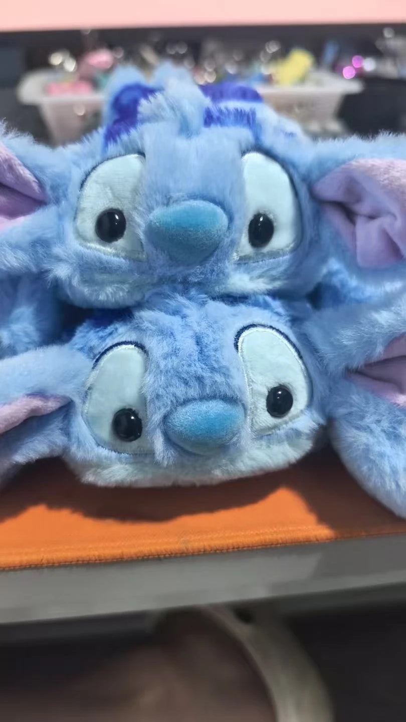 Stitch Plush Cute Pencil Case Disney Anime Kawaii Pen Bag Kids School Home Stationery Box Lilo & Stitch Plush Bags Kids Gift Toy