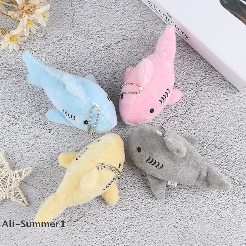 12CM key chain shark plush