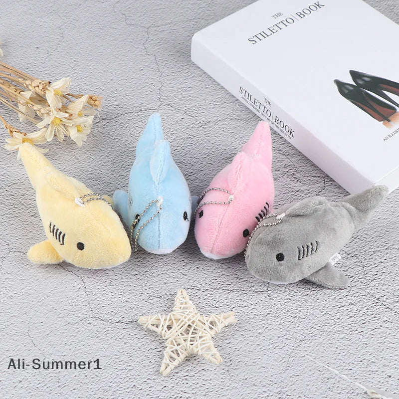 12CM key chain shark plush