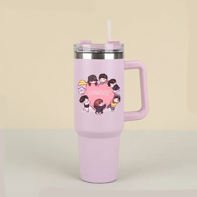 Stainless Steel Tumbler Kpop Print Cup
