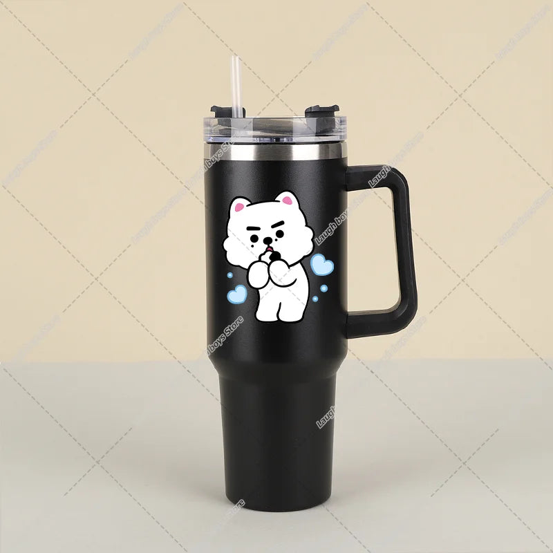 Stainless Steel Tumbler Kpop Print Cup