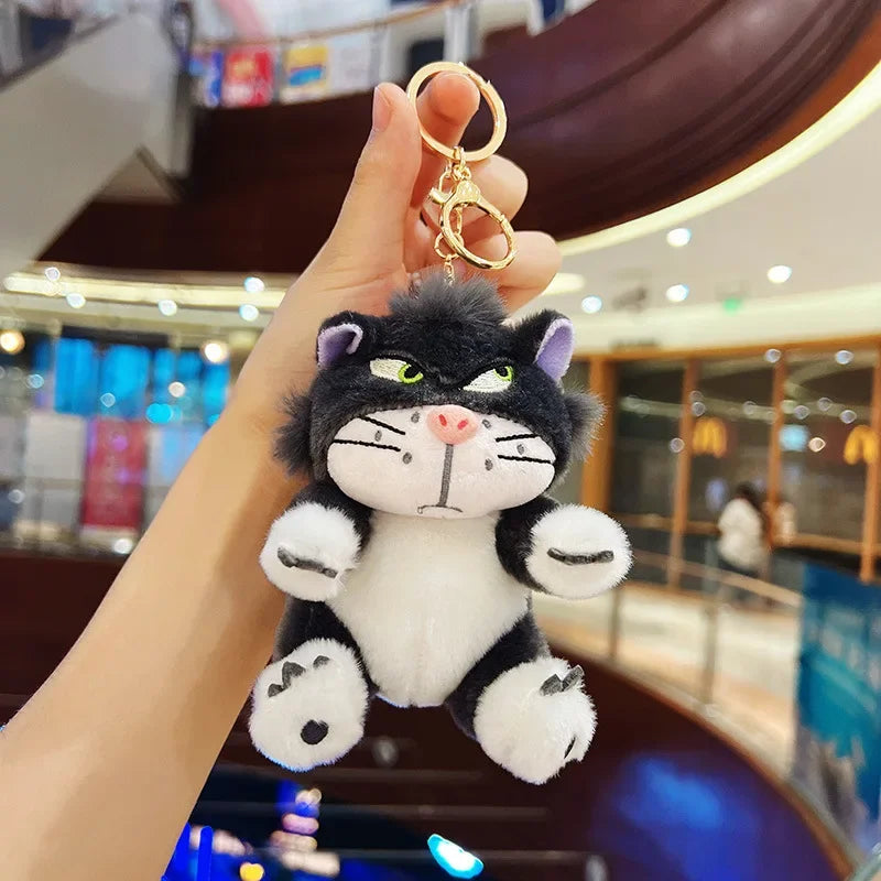 Cute Lucifer Cat Keychain