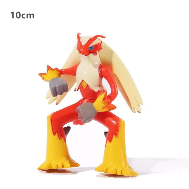5-10cm Pokemon Figures Model Charmander Popplio Litten Pikachu Arceus Action Figure Collectible Toys