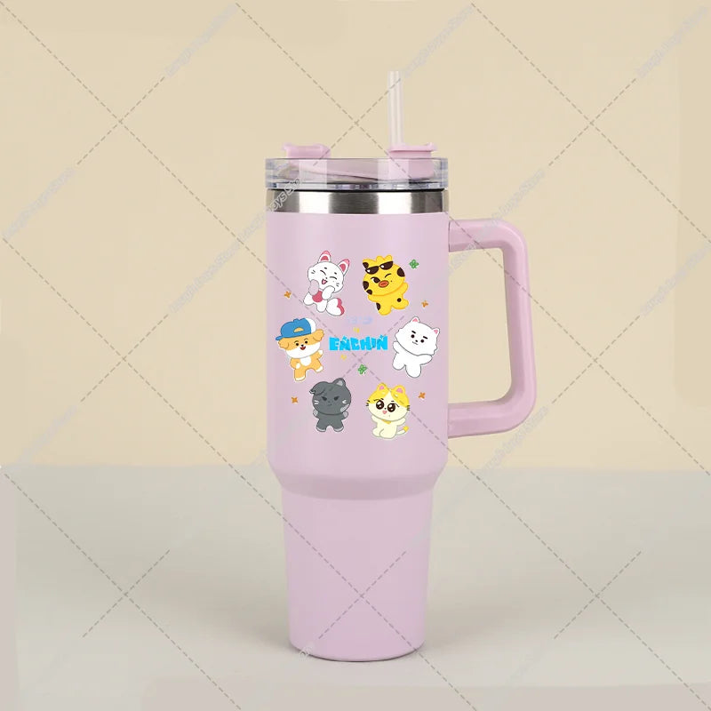 Stainless Steel Tumbler Kpop Print Cup