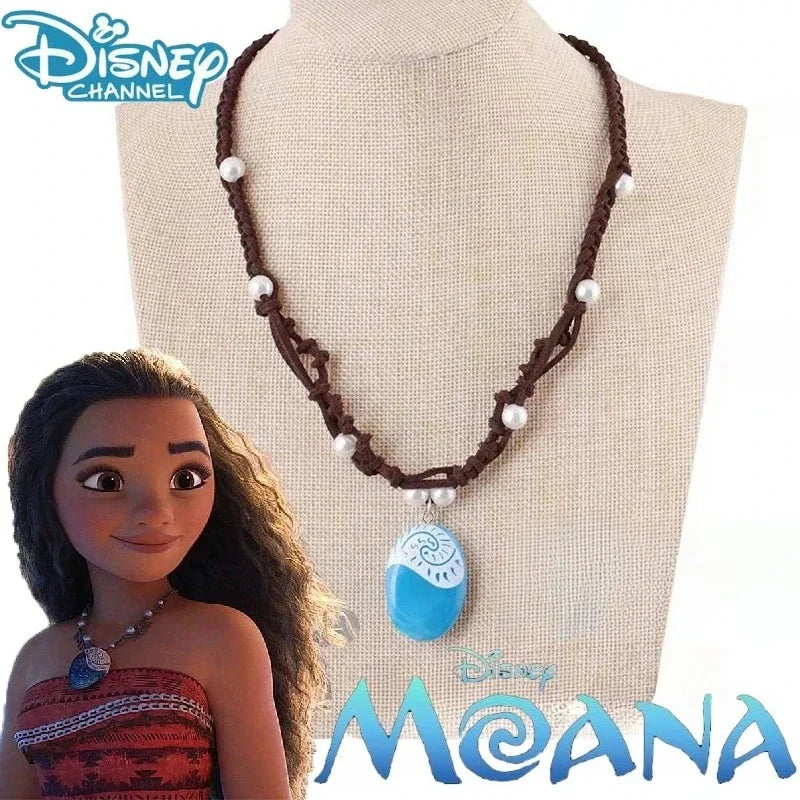 Moana Necklace Disney Anime Figure Cosplay Props