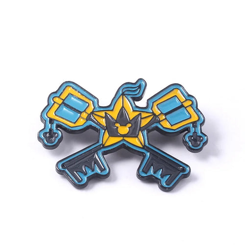 Kingdom Hearts Enamel Pin Collection