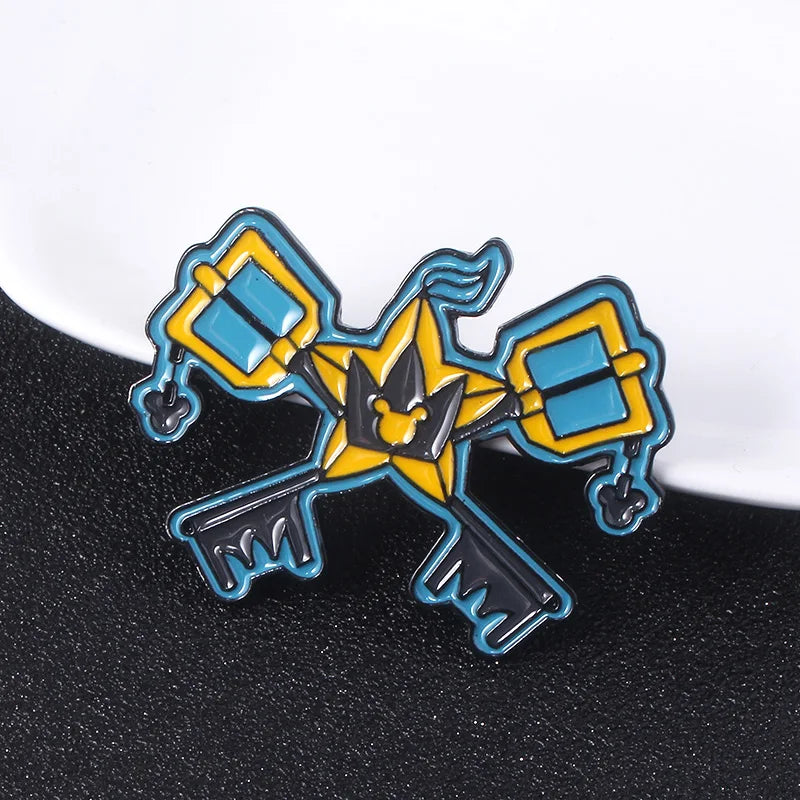 Kingdom Hearts Enamel Pin Collection