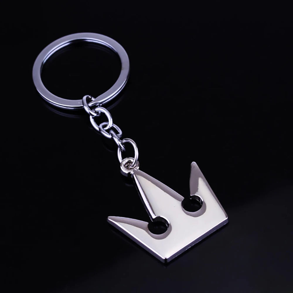 Kingdom Hearts Crown Necklace & Keychain