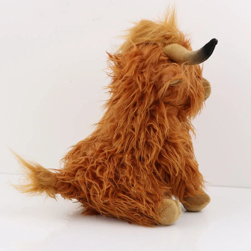 Highland Cow Plush Stuffed Animal 25cm