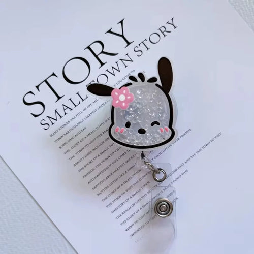 Kawaii Sanrio Retractable Badge Reel