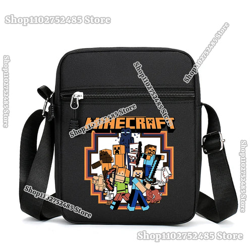 Minecraft Pixel Block Crossbody Bag