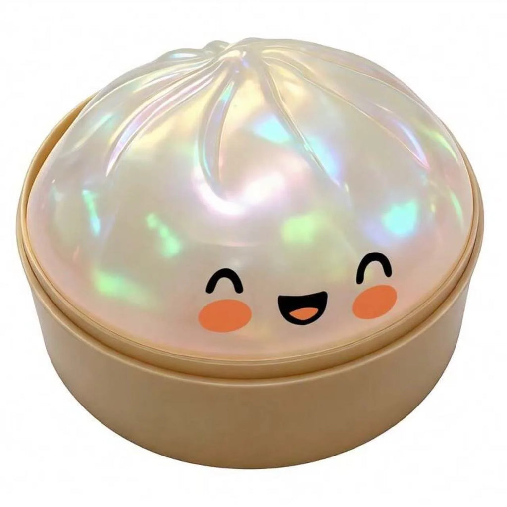 Kawaii Glitter Bun Stretchy Dumpling Desk Toy