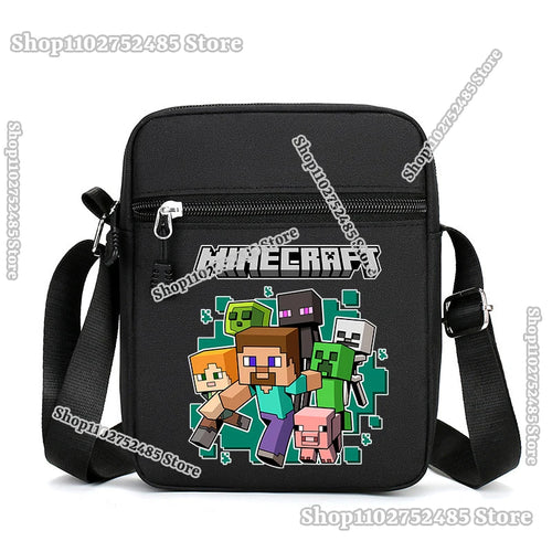 Minecraft Pixel Block Crossbody Bag