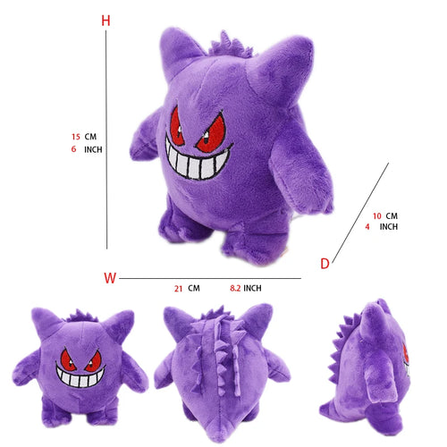 Gengar Pokémon Plush Stuffed Toy