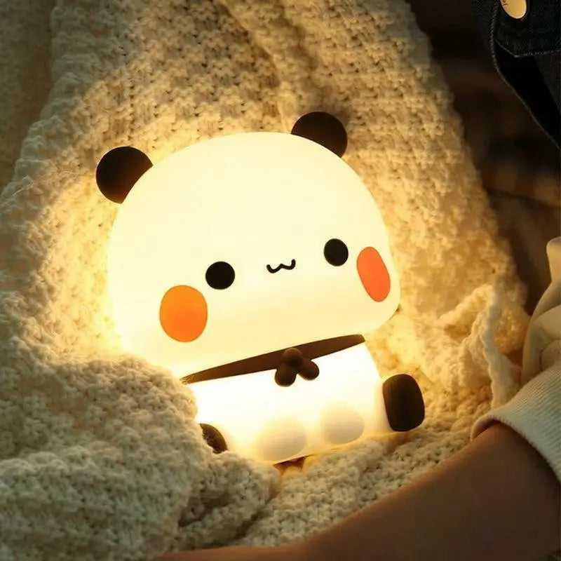 Kawaii Panda Led Night Light Lamp