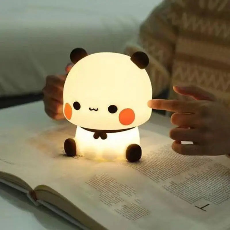 Kawaii Panda Led Night Light Lamp